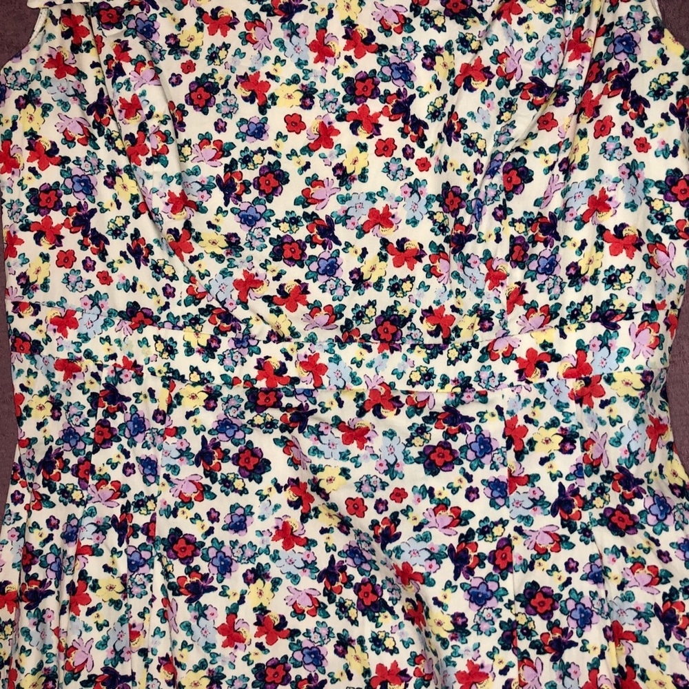 Liz Claiborne Floral Dress ♥️🌼💜🌸💙 - Picture 6 of 15